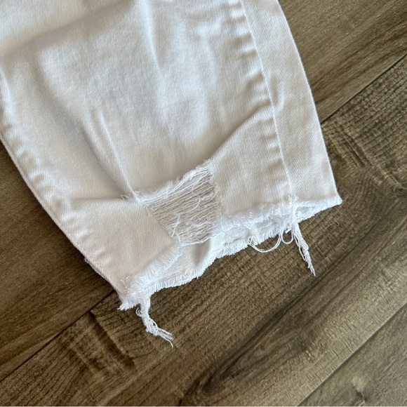 Wanna betta butt YMI white raw hem denim jeans Size 18 - Picture 8 of 11